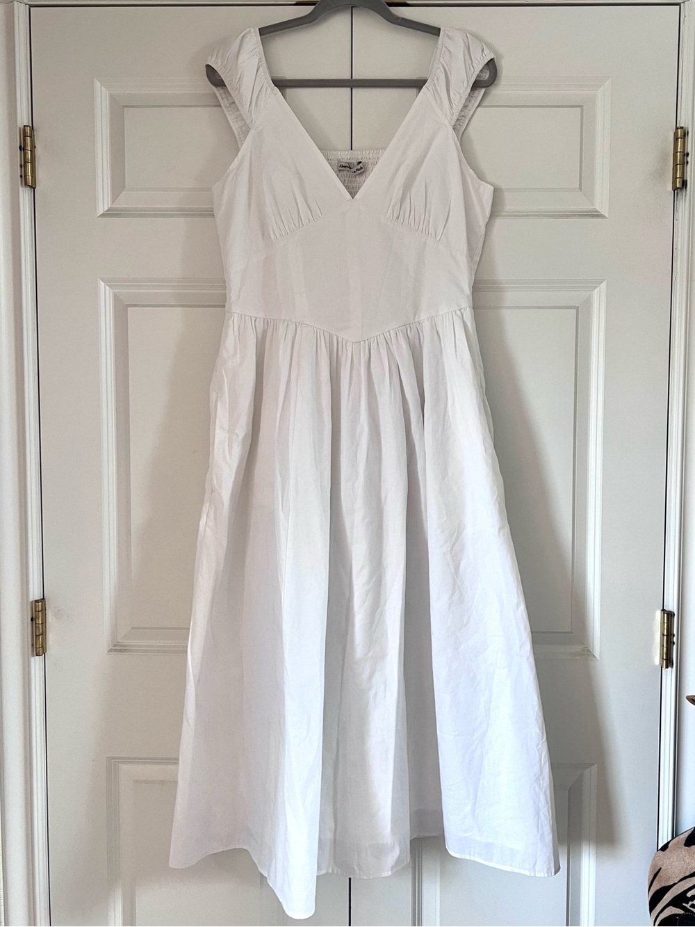 Abercrombie & Fitch White Long Summer Dress